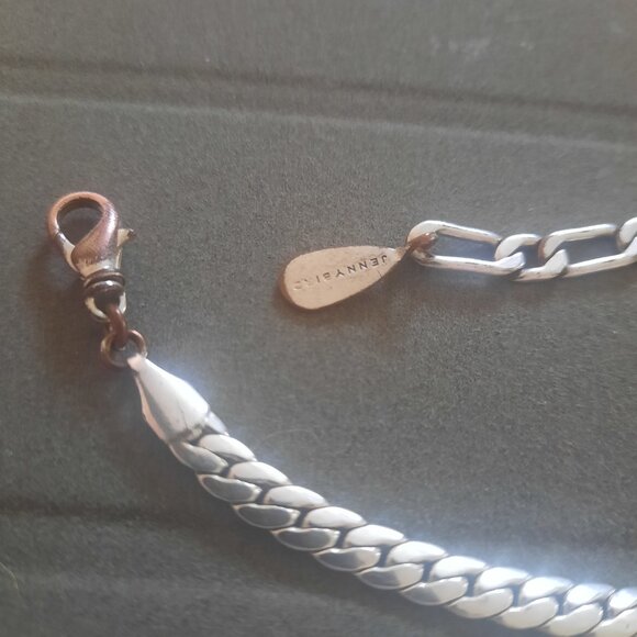 Jenny Bird Wallace Chain Bracelet - Silver Tone - Picture 2 of 5